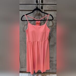 Peach stand your ground dress with tags